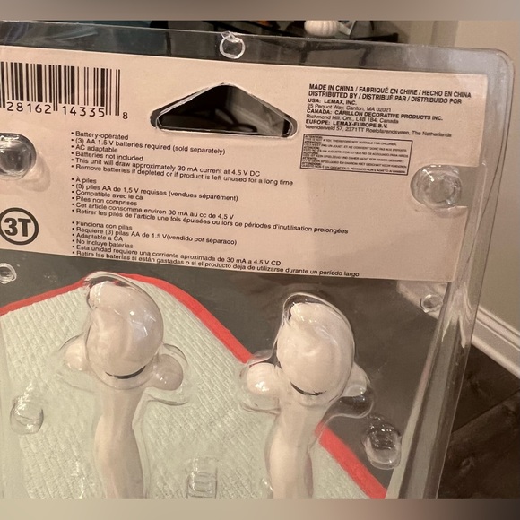 NIB! Retired! Lemax Spooky Town Ghost Light Posts!! - Picture 7 of 8